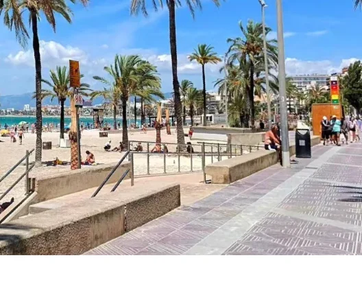 Sure2Rent El Arenal – Promenade an der Playa de Palma
